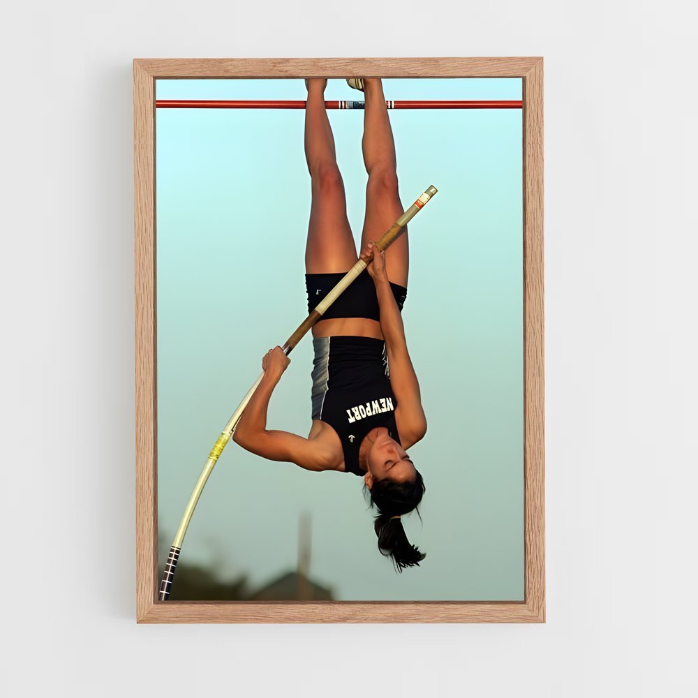 Poster Saut de Gracieuseté – affiche Athlétisme (vue 4)